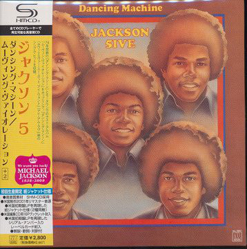 Jackson 5 - Dancing Machine Moving Violation Japan SHM-CD Mini LP UICY-94296