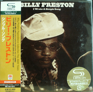 Billy Preston - I Wrote A Simple Song Japan SHM-CD Mini LP UICY-93455