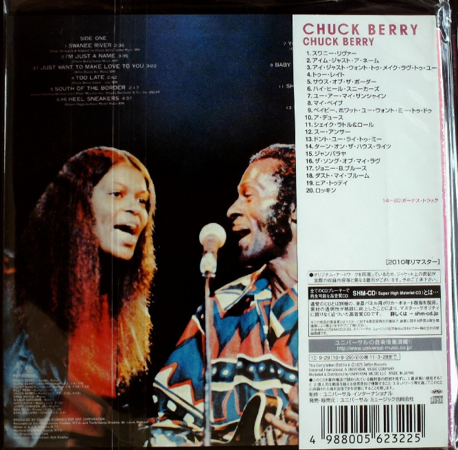 Chuck Berry - Chuck Berry S/T Japan SHM-CD Mini LP UICY-94638