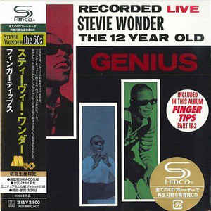 Little Stevie Wonder Recorded Live 12 Year Old Genius Japan SHM-CD Mini LP UICY-93865