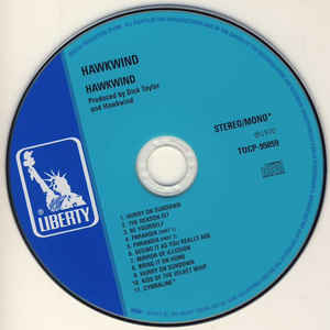 Hawkwind - Hawkwind S/T Japan SHM-CD Mini LP TOCP-95059 