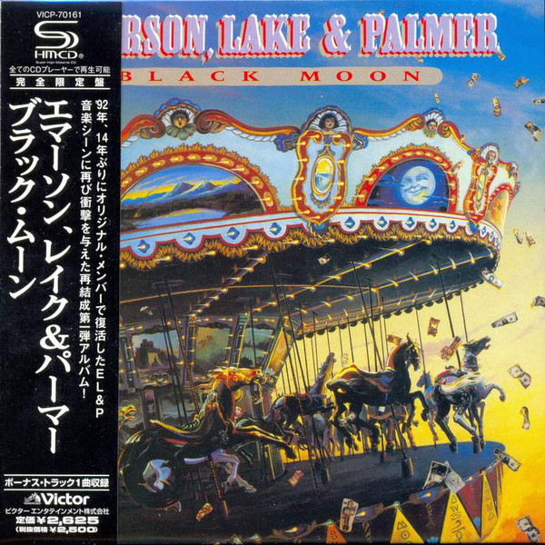 Emerson, Lake & Palmer Black Moon Japan SHM-CD Mini LP VICP-70161