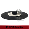 45 RPM Adapter Durable Solid Aluminum Center Adapter for 7 Inch EP Record Vinyl