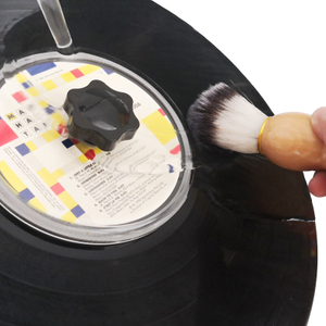 Wood Brush Water Cleaning Brush for LP Record Vinyl